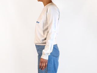 Castle white unique print top size 10