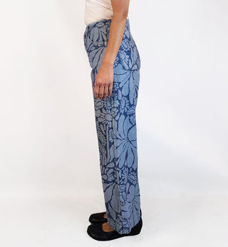 Gorman denim floral print jeans size 10