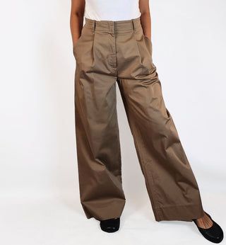 Country Road tan wide leg pants size 10