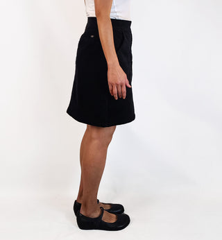 Elm black cord skirt size 10