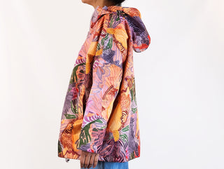 Gorman unique print rain jacket size 8 to 12