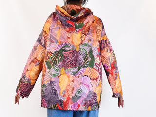 Gorman unique print rain jacket size 8 to 12