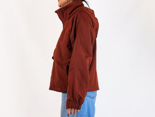 Lorna Jane brown rain jacket size 10