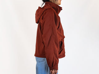 Lorna Jane brown rain jacket size 10