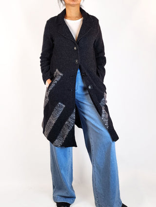 Seesaw grey wool coat size 10