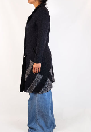 Seesaw grey wool coat size 10