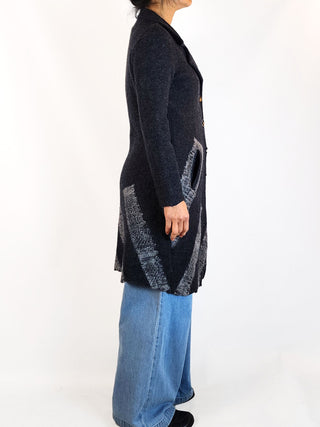 Seesaw grey wool coat size 10