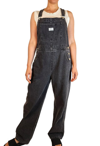 Levi's black cotton jumpsuit size 12