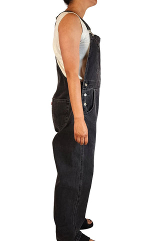 Levi's black cotton jumpsuit size 12