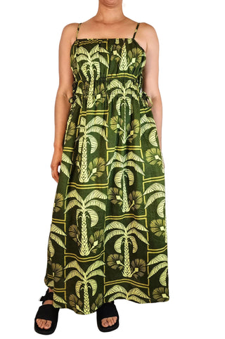 Country Road green linen dress size 12