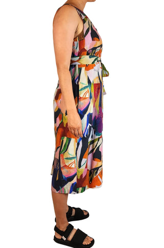 Gorman + Megan Grant unique print dress size 12