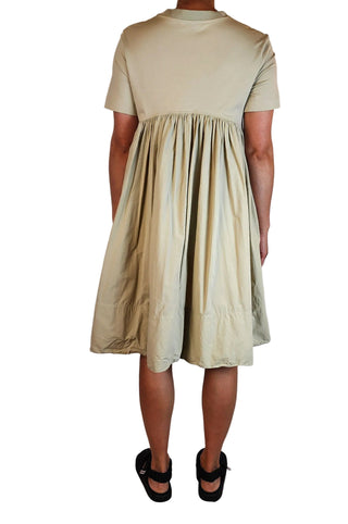 COS beige cotton dress size 12