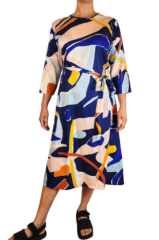 Variety Hour unique print dress size 12