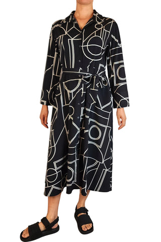 Olga De Polga black and white dress best fits size 12