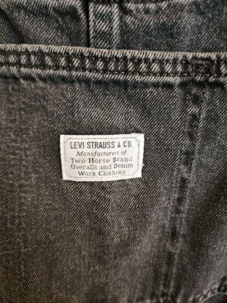 Levi's black cotton jumpsuit size 12