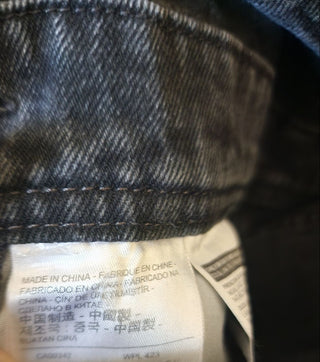 Levi's black cotton jumpsuit size 12