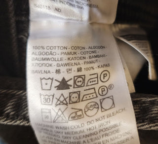 Levi's black cotton jumpsuit size 12
