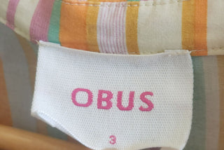 Obus striped maxi dress size 12