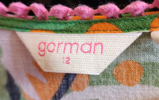 Gorman unique print cotton dress size 12