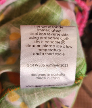 Gorman unique print cotton dress size 12