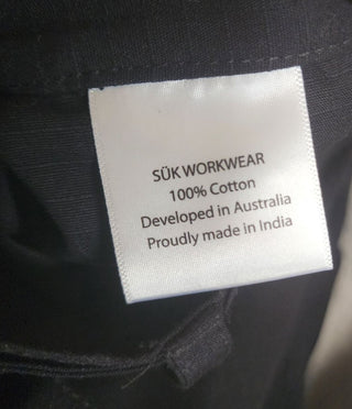Suk Workwear black pants size 12