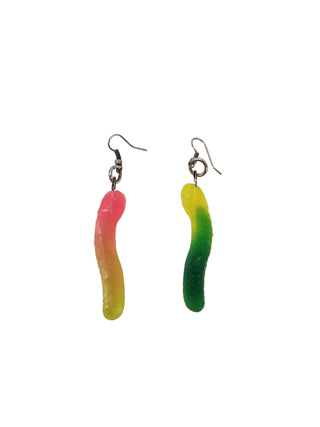 Eat Me Do unique print earrings size not applicable