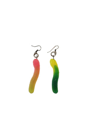 Eat Me Do unique print earrings size not applicable