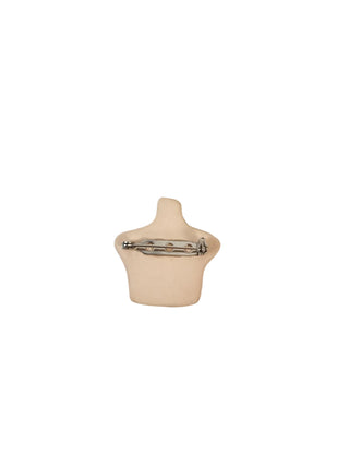 Bonnie Hislop pink brooch