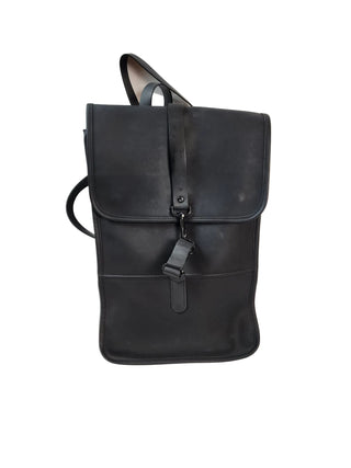 Rains black backpack / rucksack