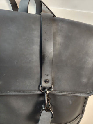 Rains black backpack / rucksack