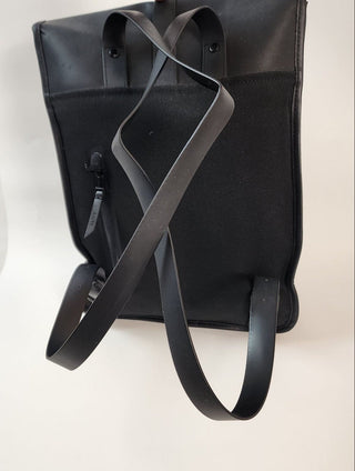 Rains black backpack / rucksack