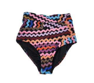 Obus unique print bather bottoms size 0