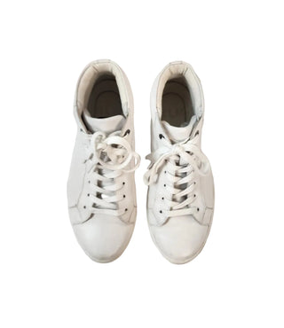 Elk white leather shoes size 38