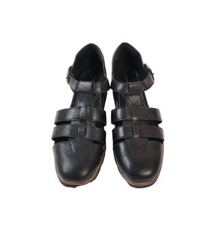 Homeyped black sandals shoe size 9c