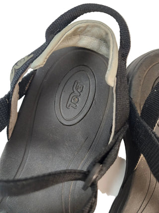 Teva black shoes size 39