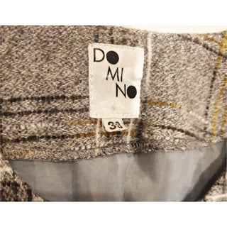 Domino grey plaid crop jacket size 10 (best fits 10-12) Unknown preloved second hand clothes 11