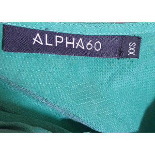 Alpha 60 green spagetti strap maxi dress size XXS (best fits size 6) Alpha 60 preloved second hand clothes 9