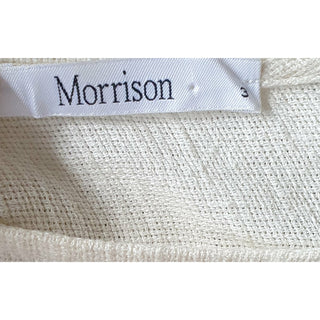 Morrison cream 100% linen top size 3 (best fits 12) Morrison preloved second hand clothes 7