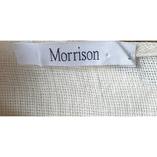 Morrison cream 100% linen top size 3 (best fits 12) Morrison preloved second hand clothes 8