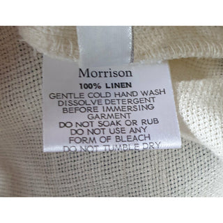 Morrison cream 100% linen top size 3 (best fits 12) Morrison preloved second hand clothes 10
