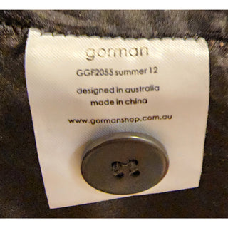 Gorman 100% silk oriental print skirt size 6 Gorman preloved second hand clothes 9