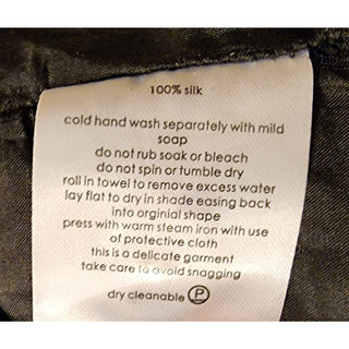 Gorman 100% silk oriental print skirt size 6 Gorman preloved second hand clothes 10