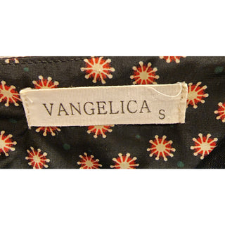 Vangelica black sleeveless dress with cute little star print size S (best fits size 10) Unknown preloved second hand clothes 7