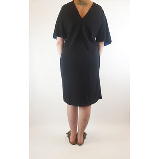 Cos black dress with pockets and bell sleeves size 44 (best fits 12) Cos preloved second hand clothes 8