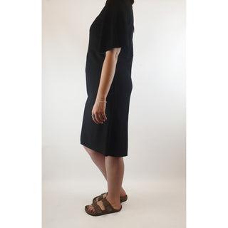 Cos black dress with pockets and bell sleeves size 44 (best fits 12) Cos preloved second hand clothes 7