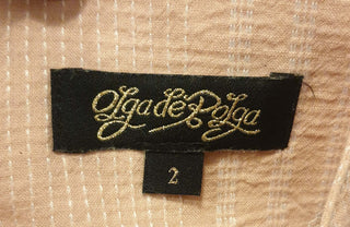 Olga De Polga pink shell top size 2 Olga De Polga preloved second hand clothes 7