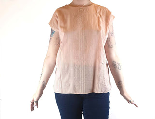 Olga De Polga pink shell top size 2 Olga De Polga preloved second hand clothes 2