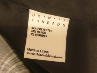 Skin & Threads black and white blazer size 1 Skin & Threads preloved second hand clothes 12