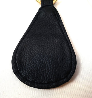 Mimco black leather keyring Mimco preloved second hand clothes 5