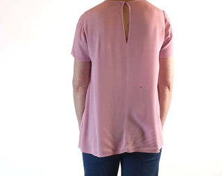 Mister Zimi preowned pink tee shirt top with cute back peek-a-boo size 6 Mister Zimi preloved second hand clothes 7